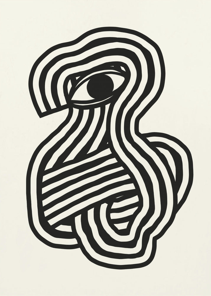 Third eye abstract | Canvas