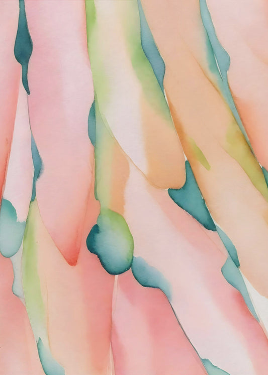 Blush Feathers | Poster