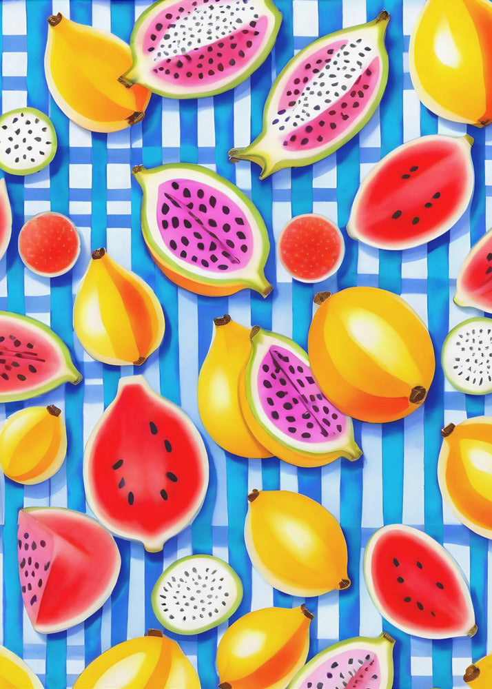 Tropical Fruit Pop | Poster