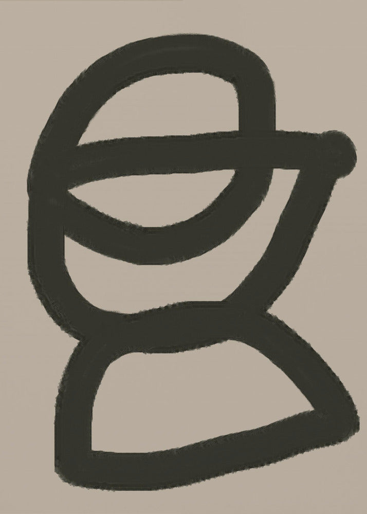 Bold Abstract Form | Poster
