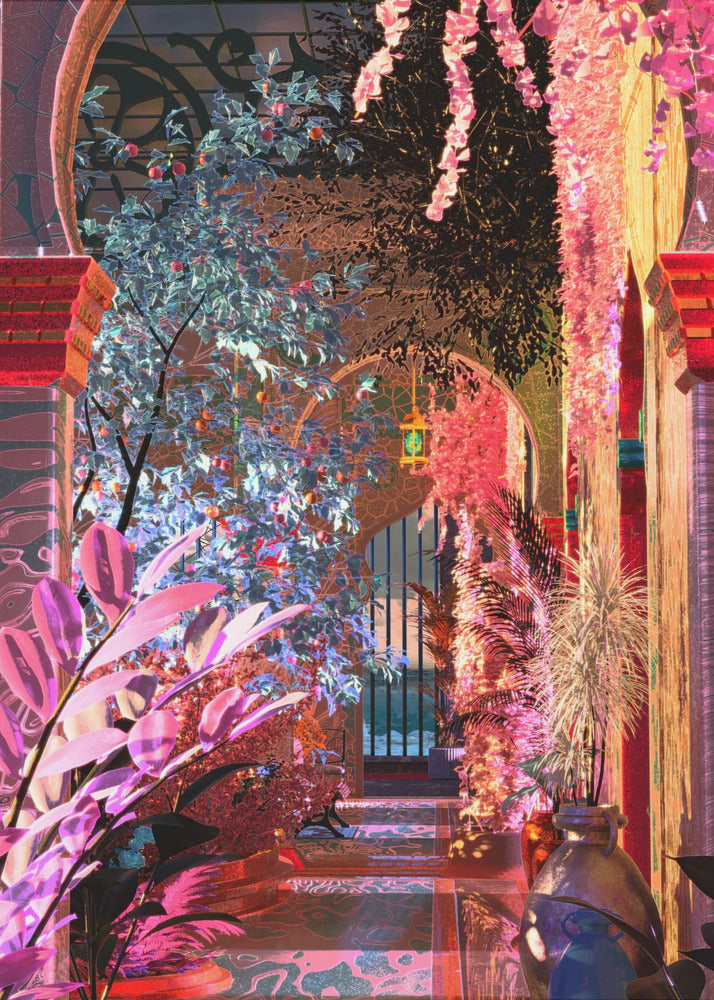 Glowing Palace | Poster