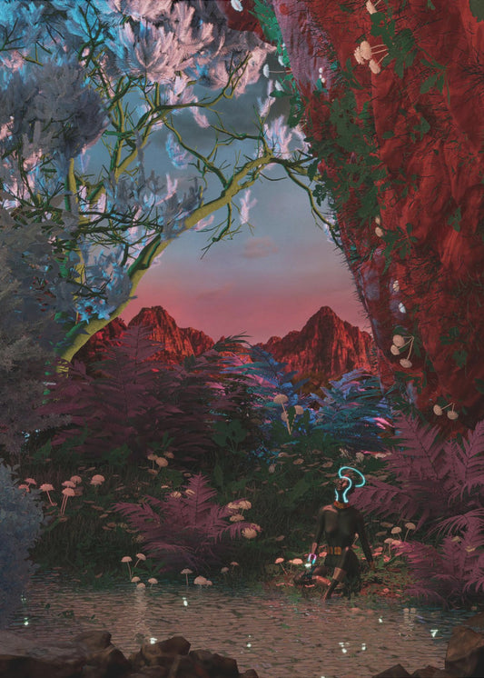 Still Life Fishing Pond | Canvas