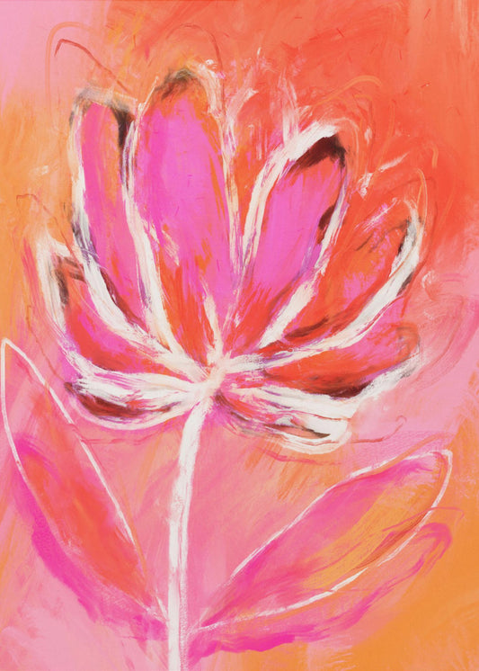 Petal Flames | Poster