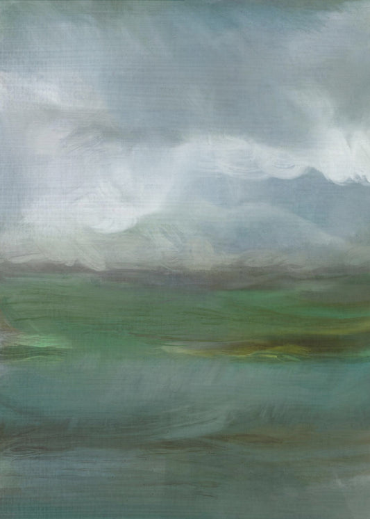 Rough Seas Oil Panel  2 | Poster