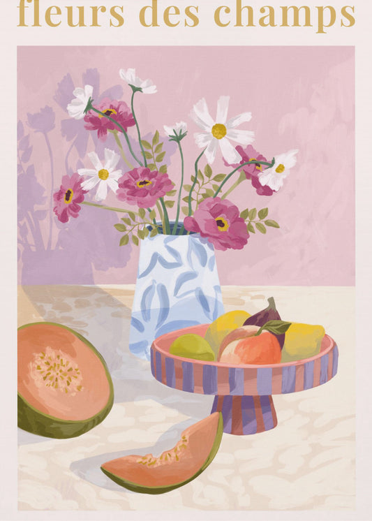 Fleur Des Champs - Pink | Poster