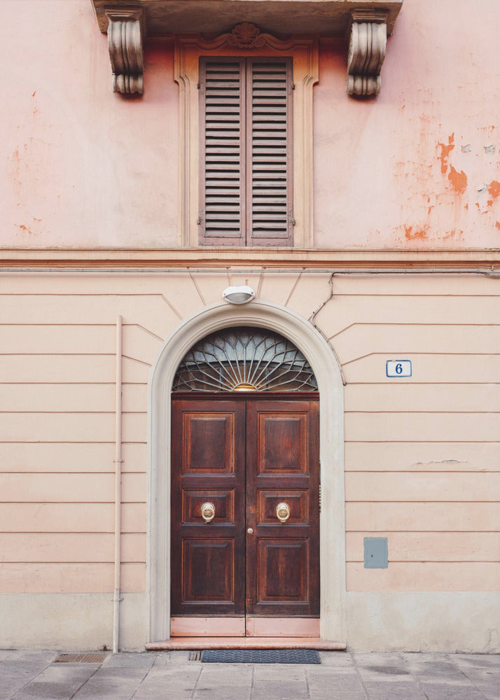 Bologna in Pink | Italy travel photography | Canvas