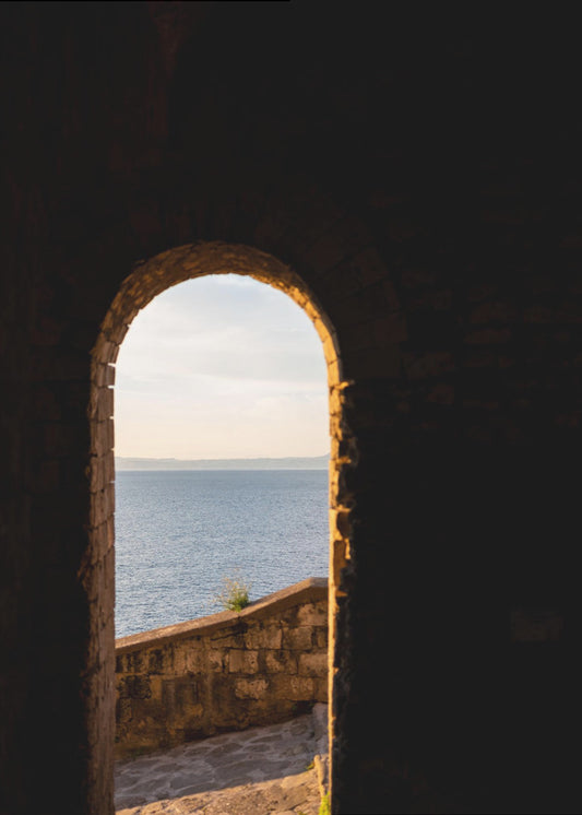 Peeking through | Amalfi Coast Italy | Poster