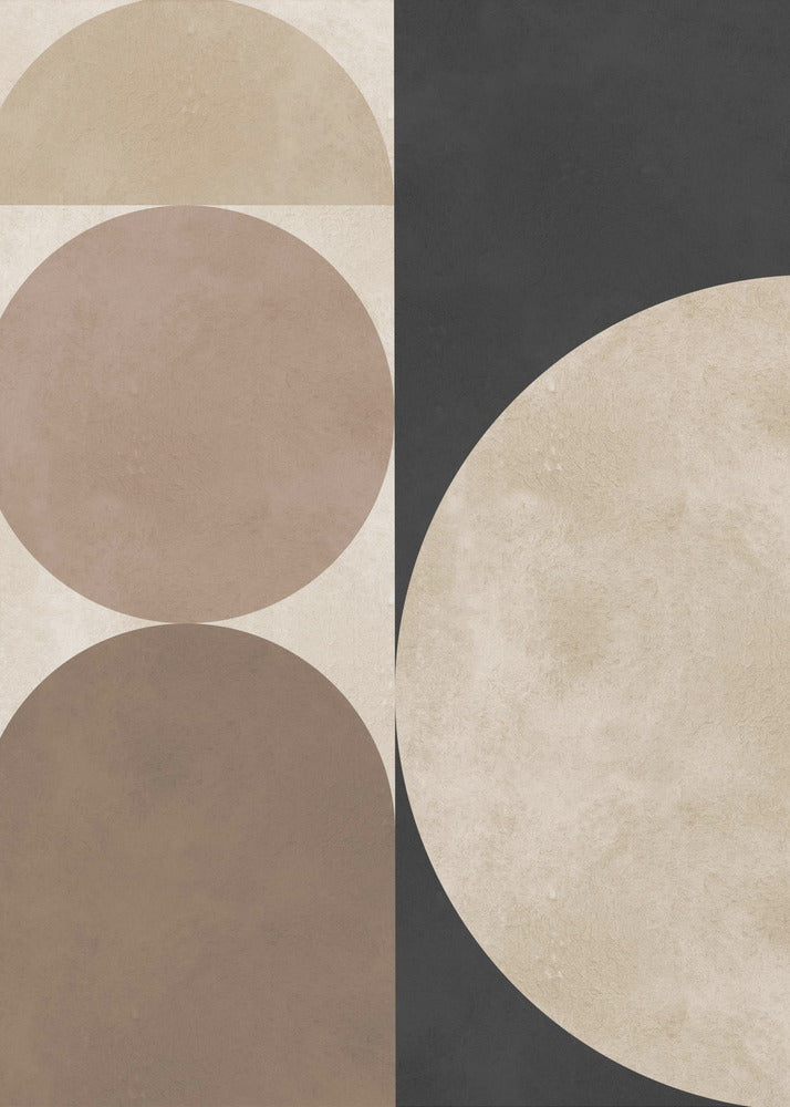 Brown geometry 5 | Poster