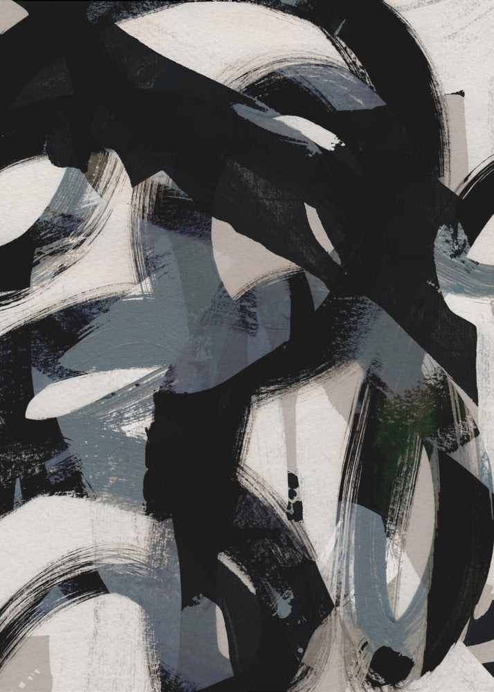 Abstract Brush Strokes 152 | Poster