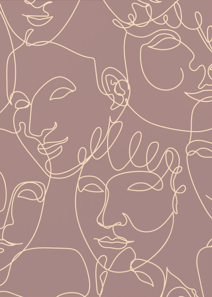 Feminine Patterns Poster 08 | Canvas