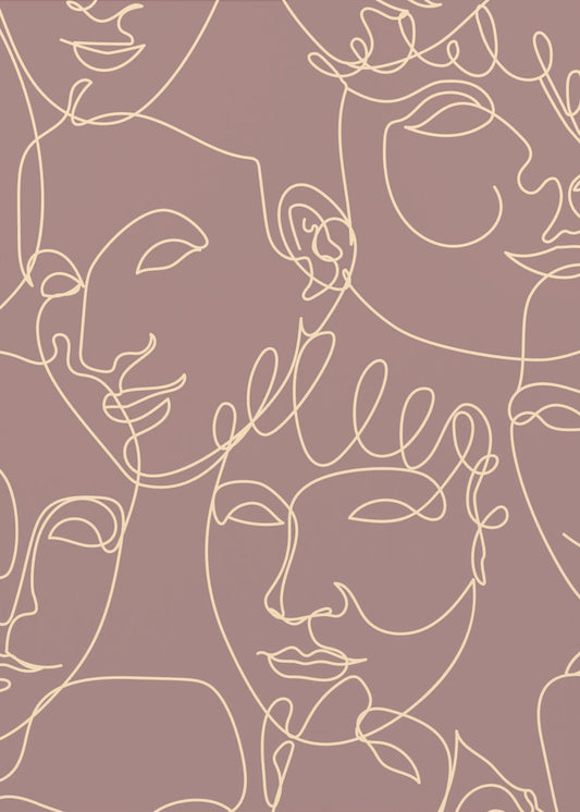 Feminine Patterns Poster 08 | Canvas