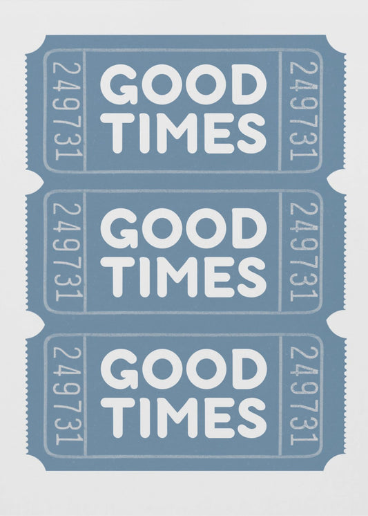 Blue Good Times | Poster