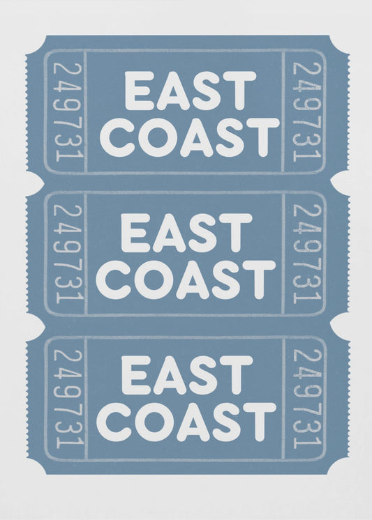 East Coast Tickets | Poster