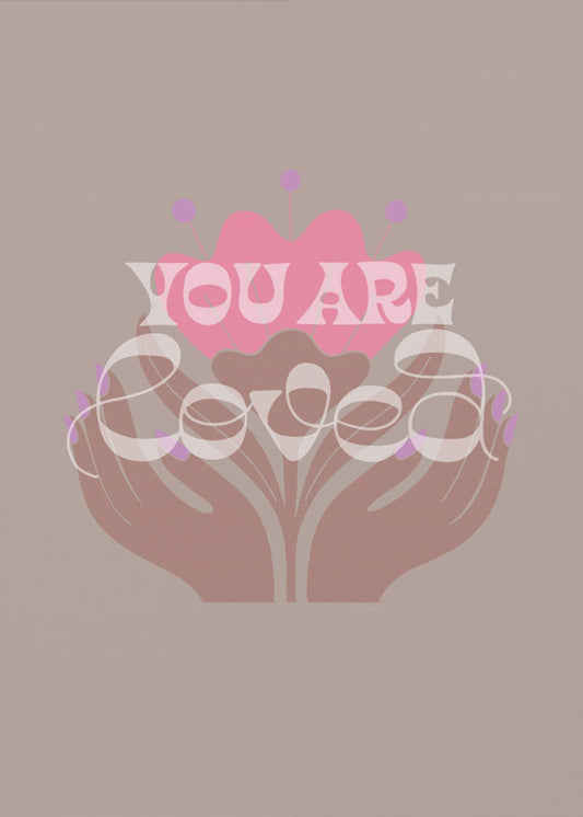 You Are Loved Latte | Poster