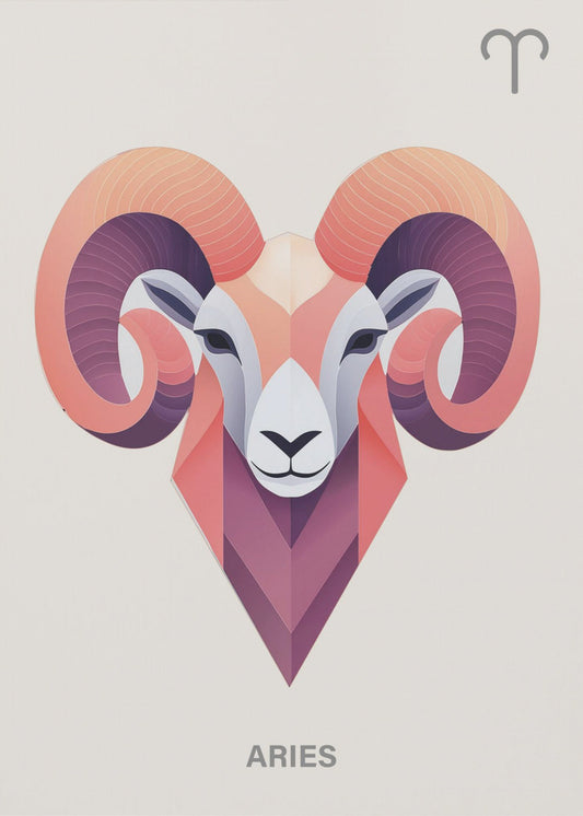 Zodiak Aries Art | Poster