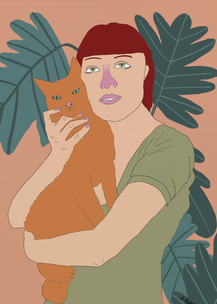 Cat lady | Canvas