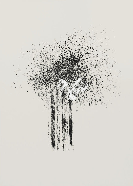 Brush splatters #5 | Poster