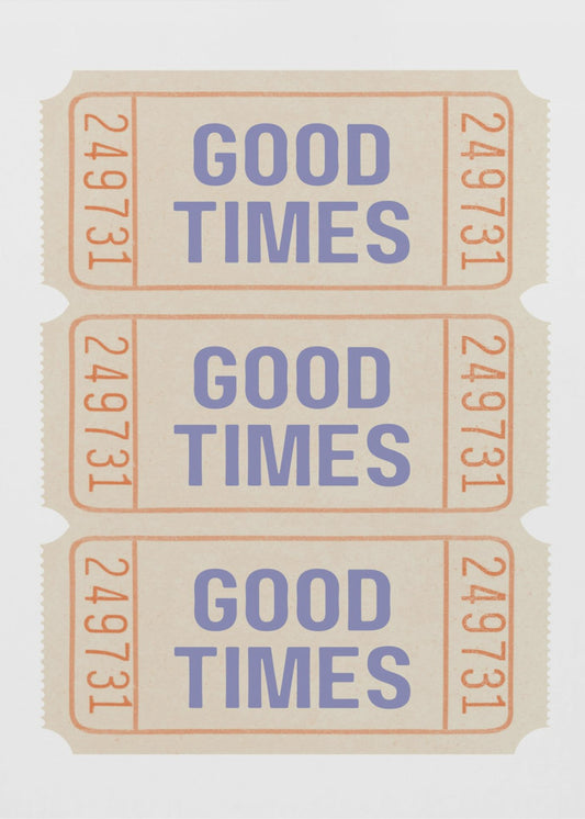 Coastal Blue Good Times | Canvas