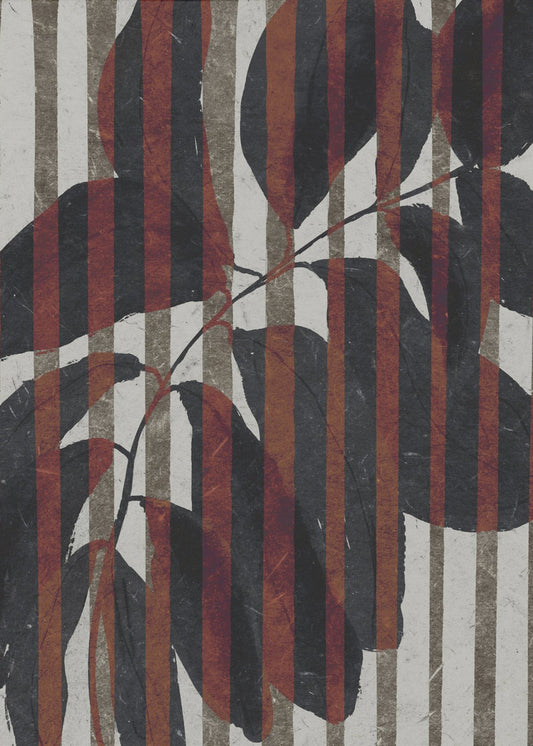 Striped Botanical | Canvas