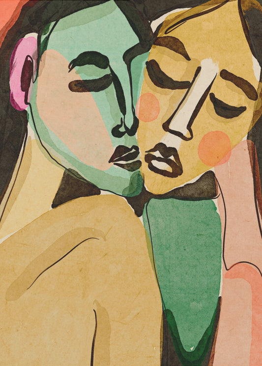 Embrace of Souls | Canvas