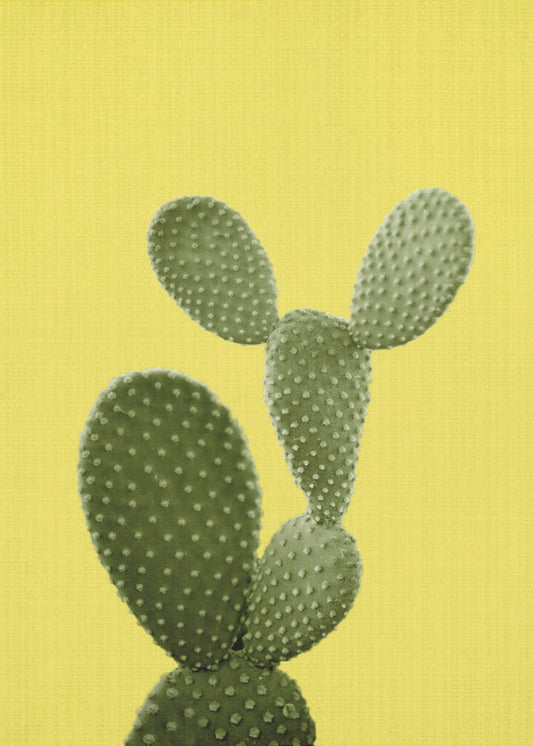 Yellow Cactus | Canvas