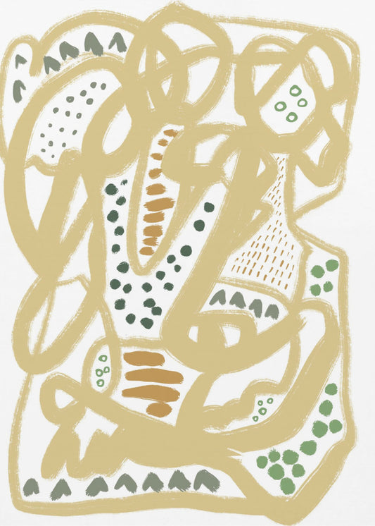 Scribble lines | Poster