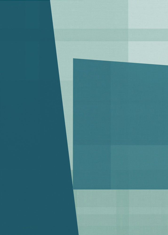 Woven Teal Jam 2 | Poster