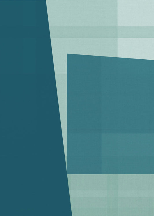 Woven Teal Jam 2 | Canvas