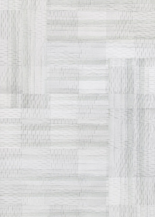 White Woven Blocks 1 | Canvas