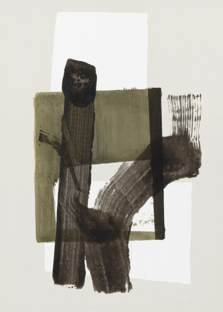 Zen Brushwork 4 | Canvas