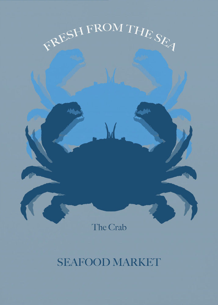 Crab Poster 3 | Canvas