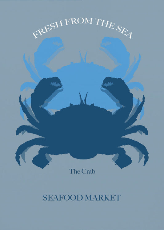 Crab Poster 3 | Canvas