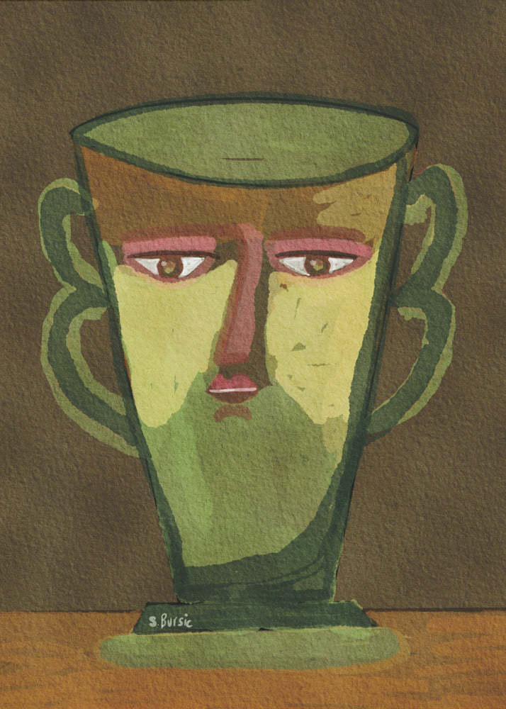 Mug man brown version | Poster