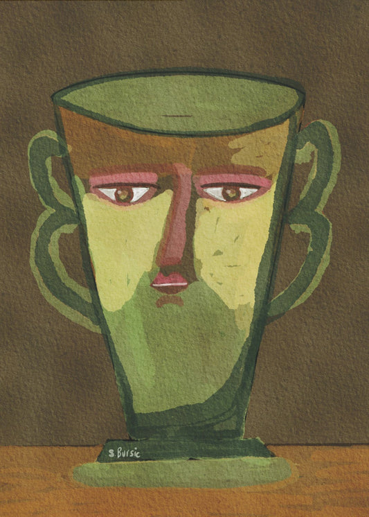 Mug man brown version | Poster