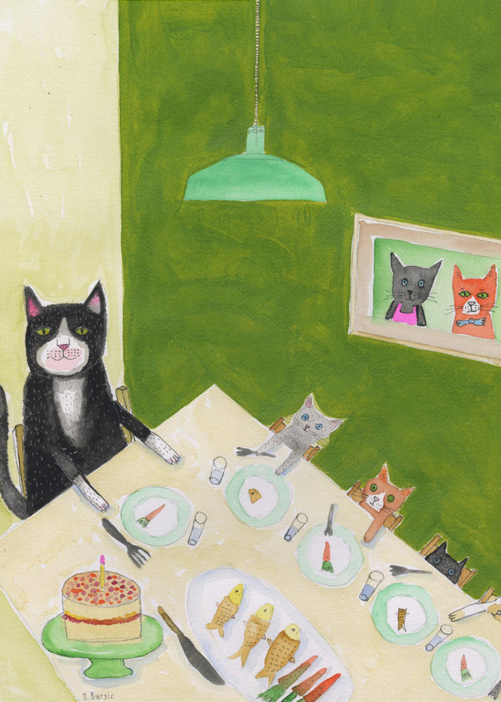 Family of cats | Poster