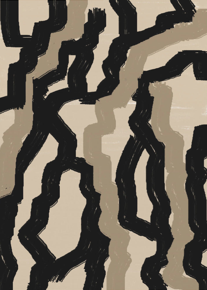 Zigzag Reflections | Poster