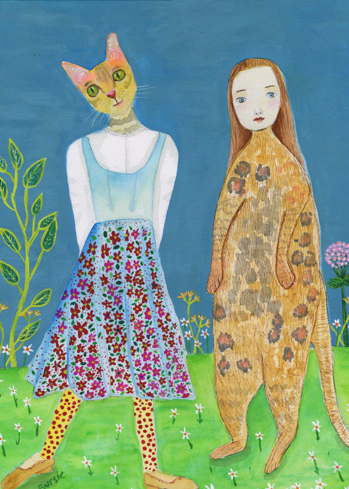 Switched Heads - Cat Lovers | Poster