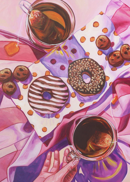 A Cup of Warmth | Canvas