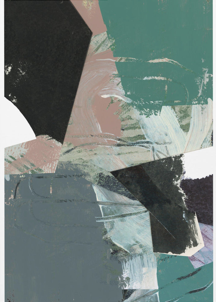 Blue Black Neutral White 3 | Canvas