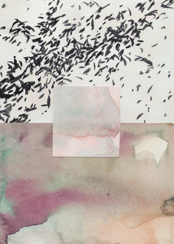 Watercolor abstract composition 7 | Canvas