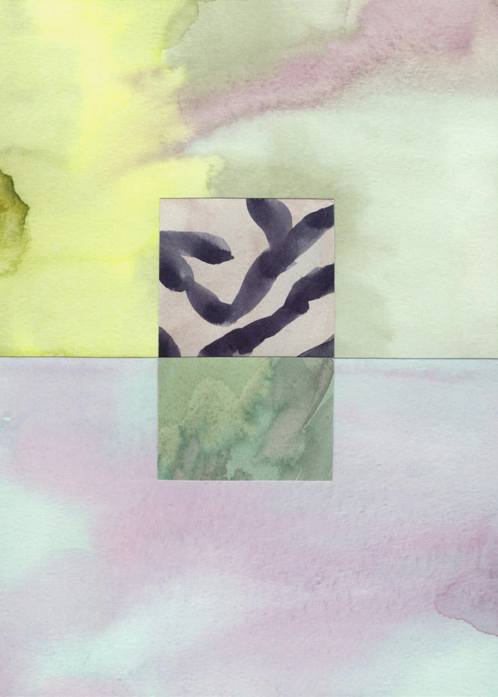 Watercolor abstract composition 8 | Canvas