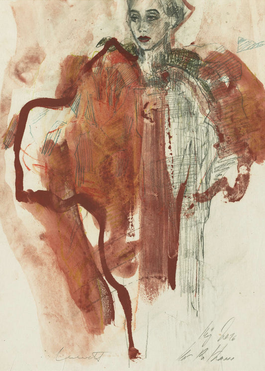 Evocative Human Figure | Poster