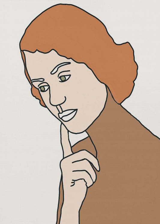 Thinking Woman | Canvas