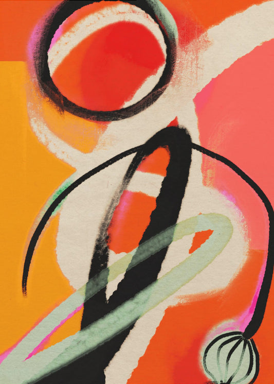 Vibrant Whirlwind | Canvas