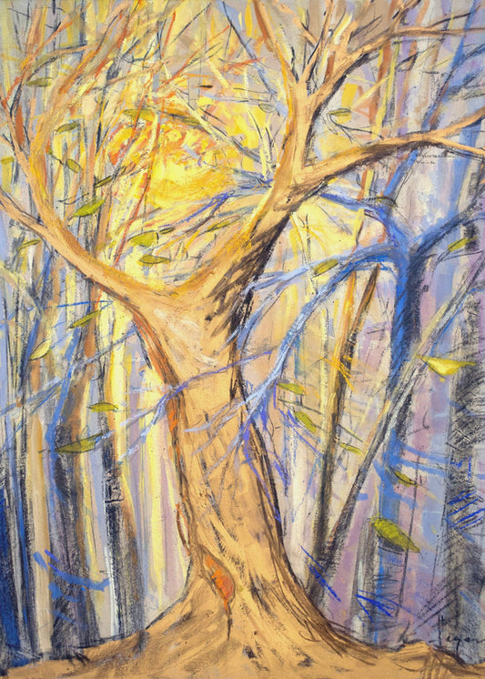 Radiant Forest Glow | Canvas