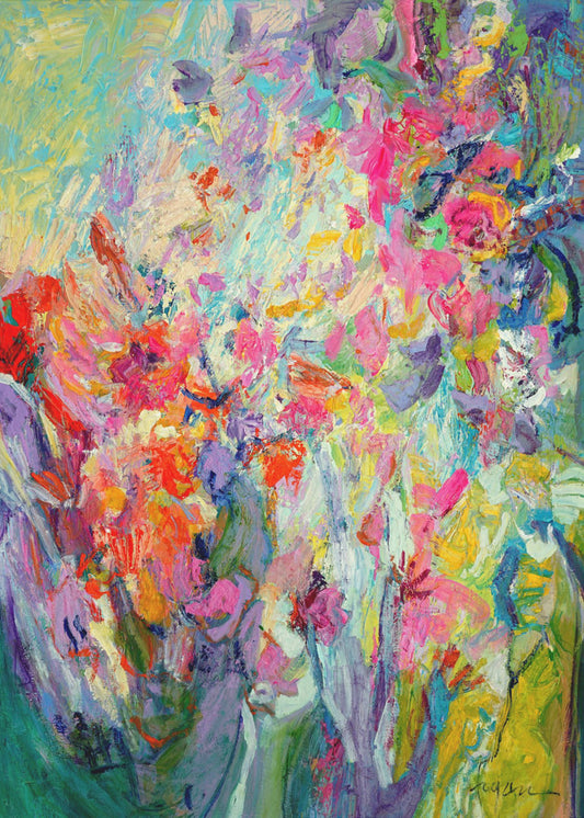 Vivid Floral Symphony | Canvas