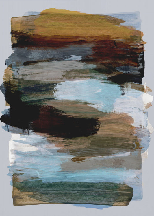 Abstract Brush Strokes 78X | Canvas