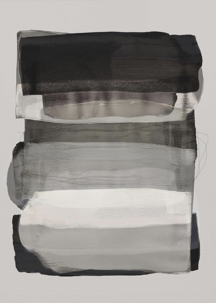 Abstract Brush Strokes 79 | Poster