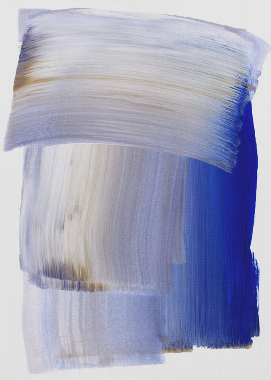 Abstract Brush Strokes 100 | Canvas