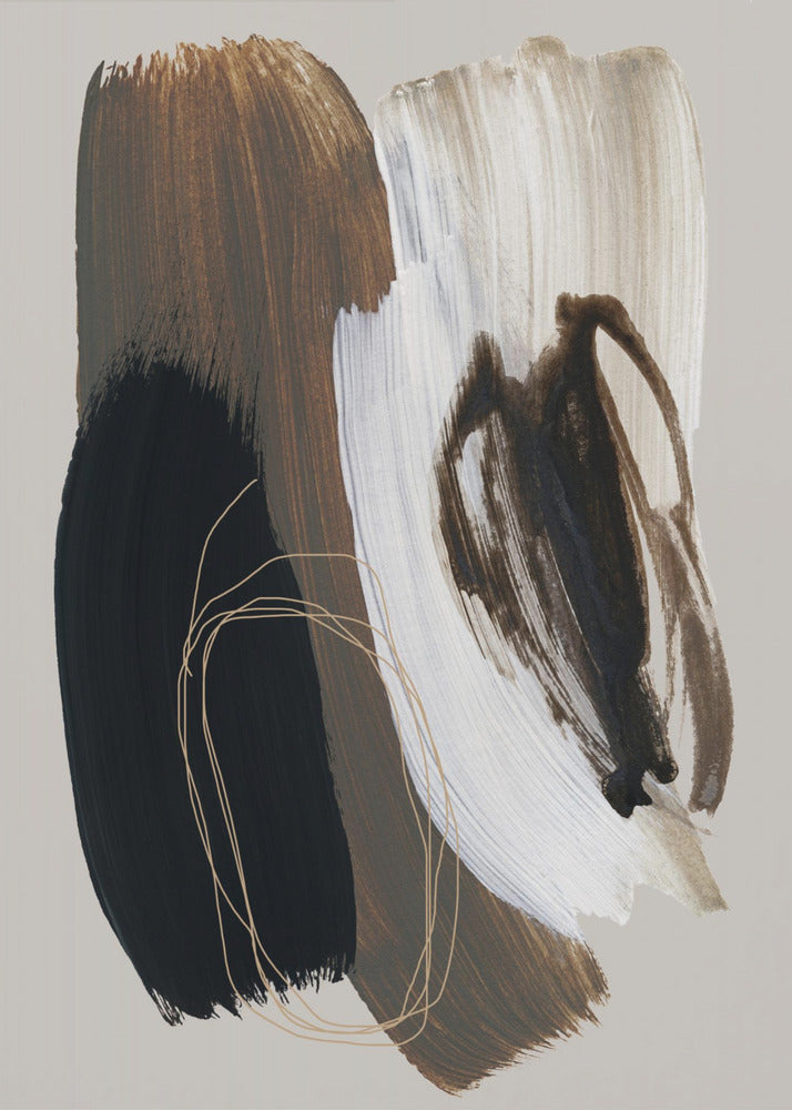 Abstract Brush Strokes 108X | Canvas